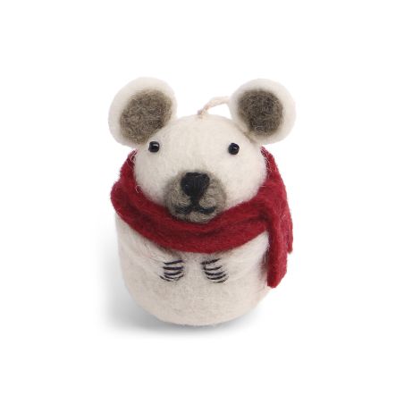 Полярна мечка с шал