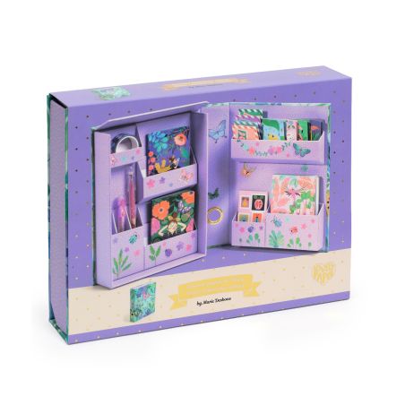 Кутия с изящни материали за писане Мари