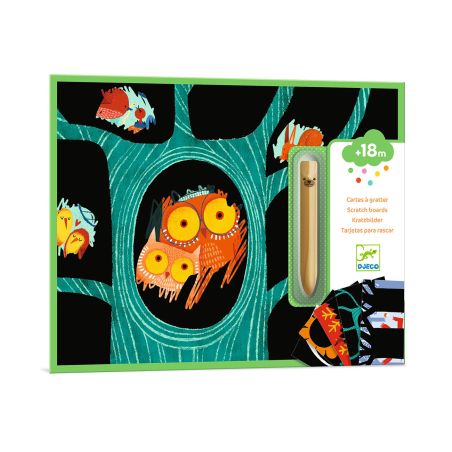 Скреч карти научи всичко за животните