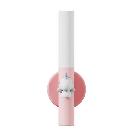 Детска лампа с магнитна поставка - еднорог