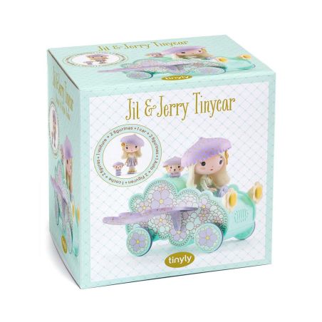 Фигурка Джил и Джери и тяхната Тинили летяща кола