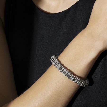 Гривна N1 цвят стомана - 18см