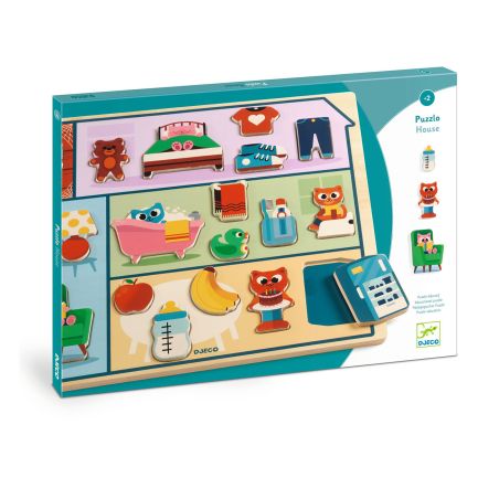 Пъзел дърво къща