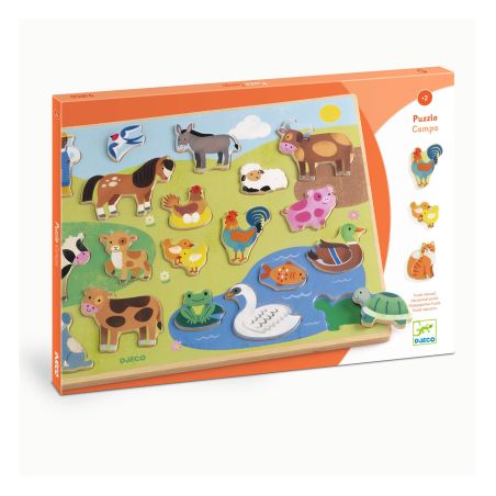 Пъзел дърво ферма