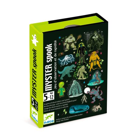 Игра с карти мистериозният призрак от Djeco