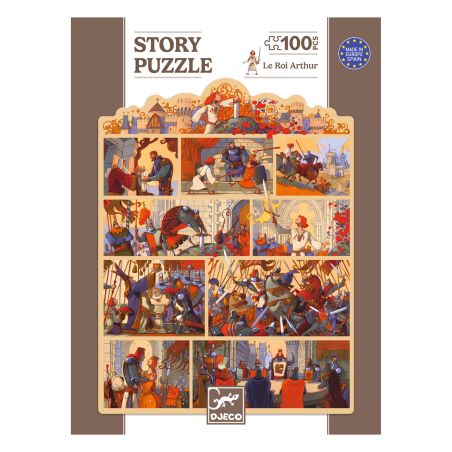 Пъзел крал Артур 100 части