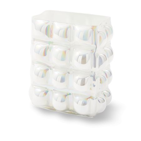 Ваза Bubble L - бяло