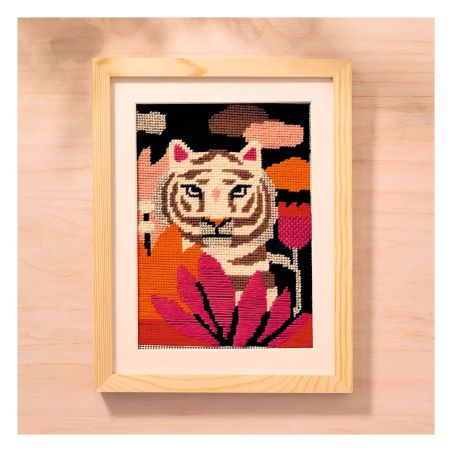 Ателие 64 избродирай гоблен - тигър