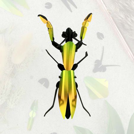 3d модел за сглобяване богомолка