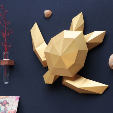 3d модел за сглобяване морска костенурка