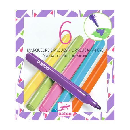 Цветни маркери 6бр.