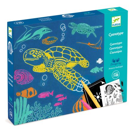 Ателие цианопечат подводен свят