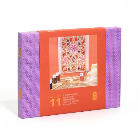 Ателие 11 рисуване върху коприна