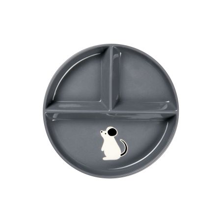 Чиния Buddies - сиво