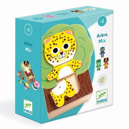 Дървен пъзел 3бр Arbramix