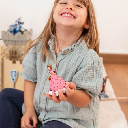 Фигурка принцеса с роза