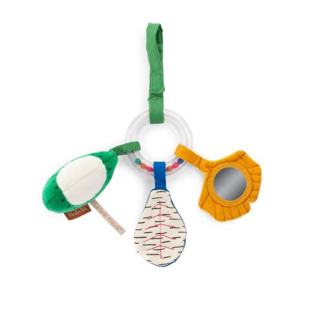 Мека играчка с активности за закачане