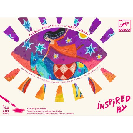 Нарисувай с акварел Marc Chagall