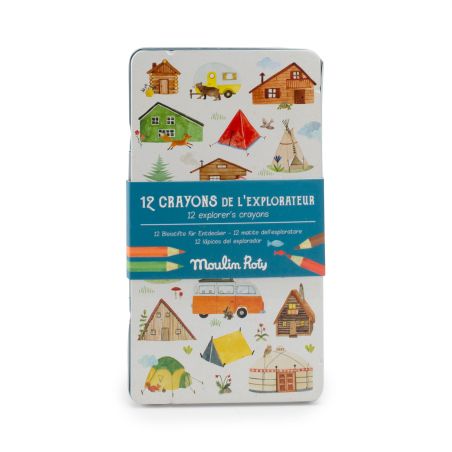 Цветни моливи 12бр. Moulin Roty
