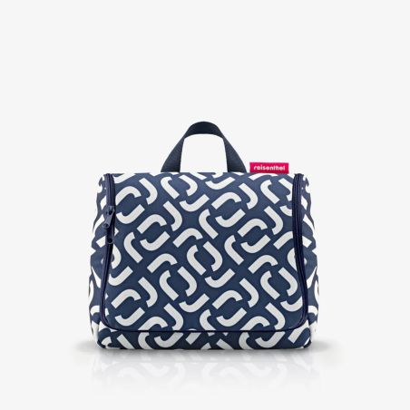 Несесер за път Reisenthel - синьо/бяло