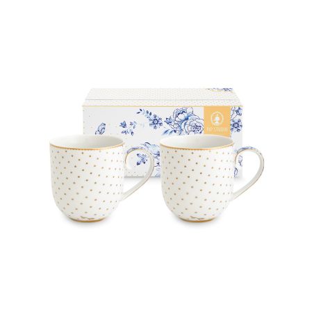 Чаши 2бр. Royal White 0,145мл Pip Studio