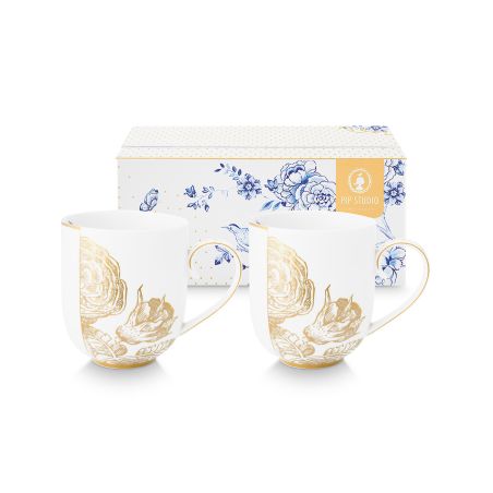 Чаши 2бр. Royal White 0,325мл Pip Studio