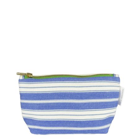 Несесер Burlington Stripe 21 см Designers Guild - синьо