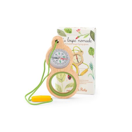 Детска лупа с компас Moulin Roty