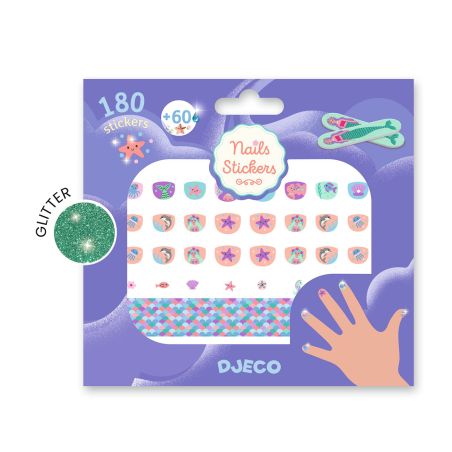 Стикери за нокти море Djeco