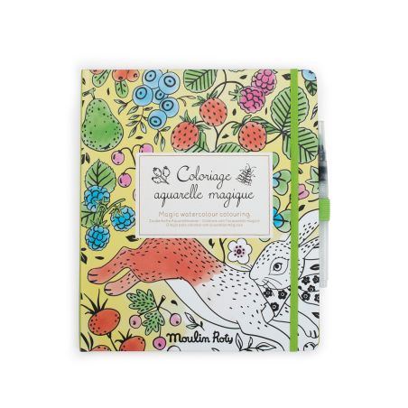 Магическа книжка за оцветяване в градината Moulin Roty