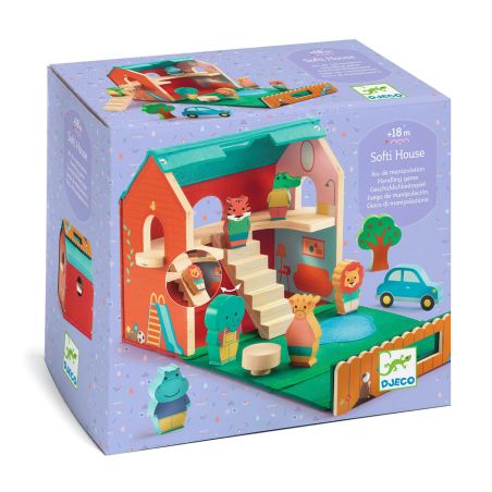 Играчка за ранно развитие къща Djeco
