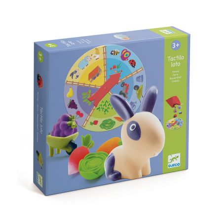 Игра тактилно лото ферма Djeco