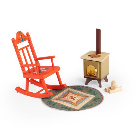 Уютен хол миниатюри Les Minouchkas Moulin Roty
