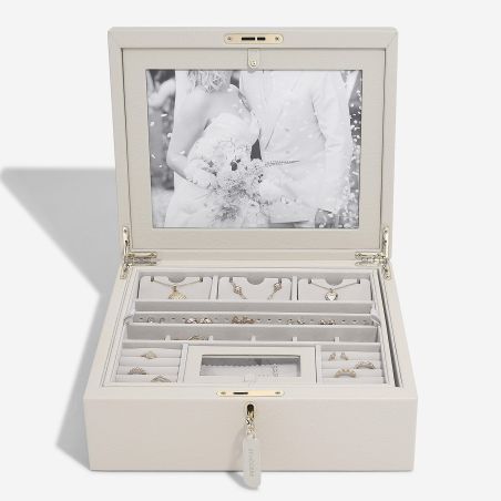 Луксозна кутия за бижута Memento с фоторамка Stackers