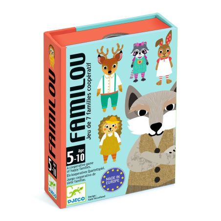 Игра с карти семейство Djeco