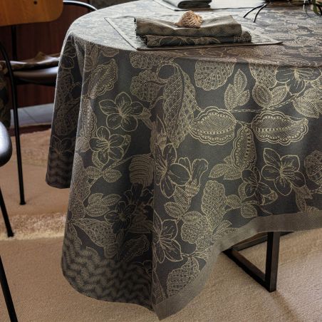 Покривка Sulawesi 150см 260см Le Jacquard Francais - зелено