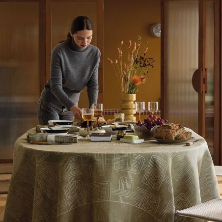Покривка Hôtel Particulier лен 175см 250см Le Jacquard...