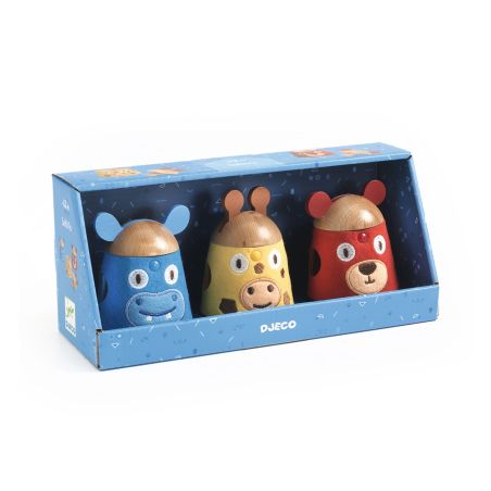Играчка за сглобяване дърво и филц Djeco