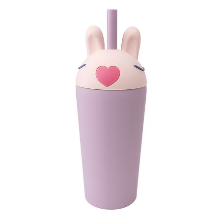 Чаша Bestie Sippy 0,720л Asobu - зайче роза