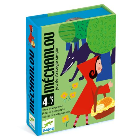 Игра с карти вълкът и червената шапчица