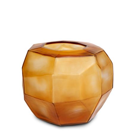 Ваза Cubistic round Guaxs - жълто