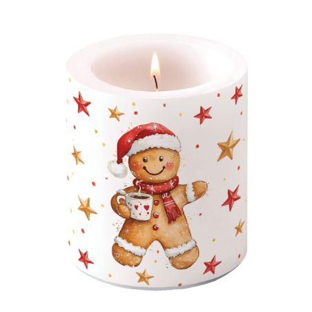 Свещ 10см COCOA AND COOKIE Ambiente