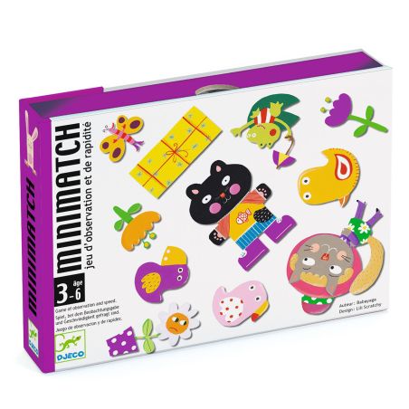 Игра с карти мини мач Djeco