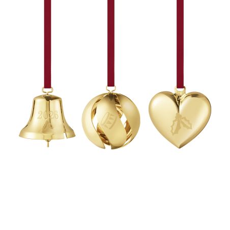 Коледни играчки 3бр. Georg Jensen