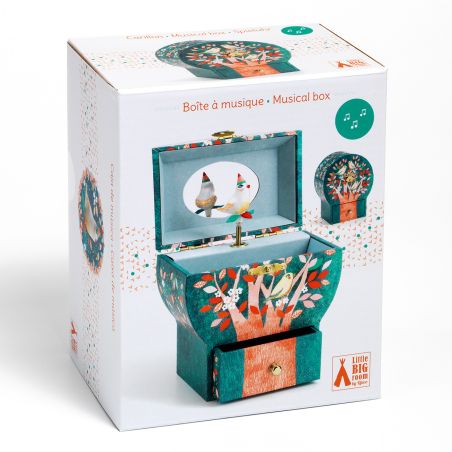 Музикална кутия поетично дърво