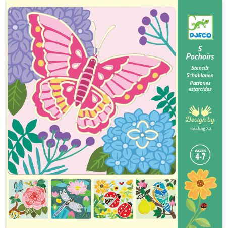 Шаблони за рисуване градински криле