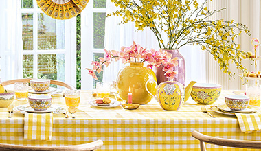 Новата колекция Lily&Lotus в жълто на PIP STUDIO